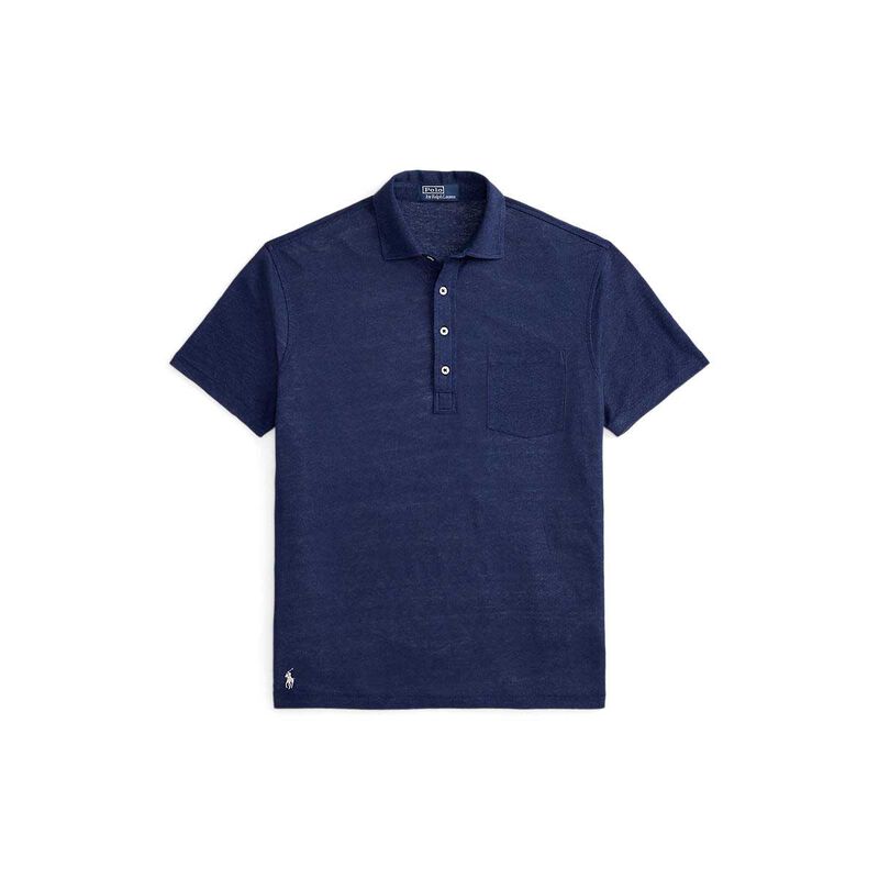 Polo Ralph Lauren Standard Fit Linen Piqu&eacute; Polo Shirt image number 2